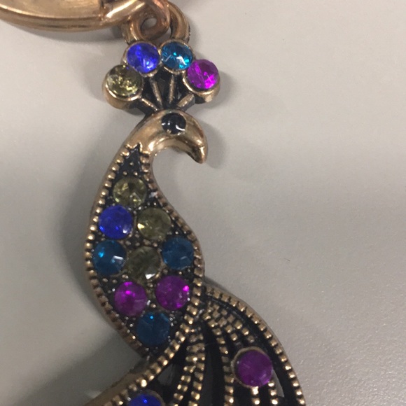 Peacock keychain - Picture 2 of 3